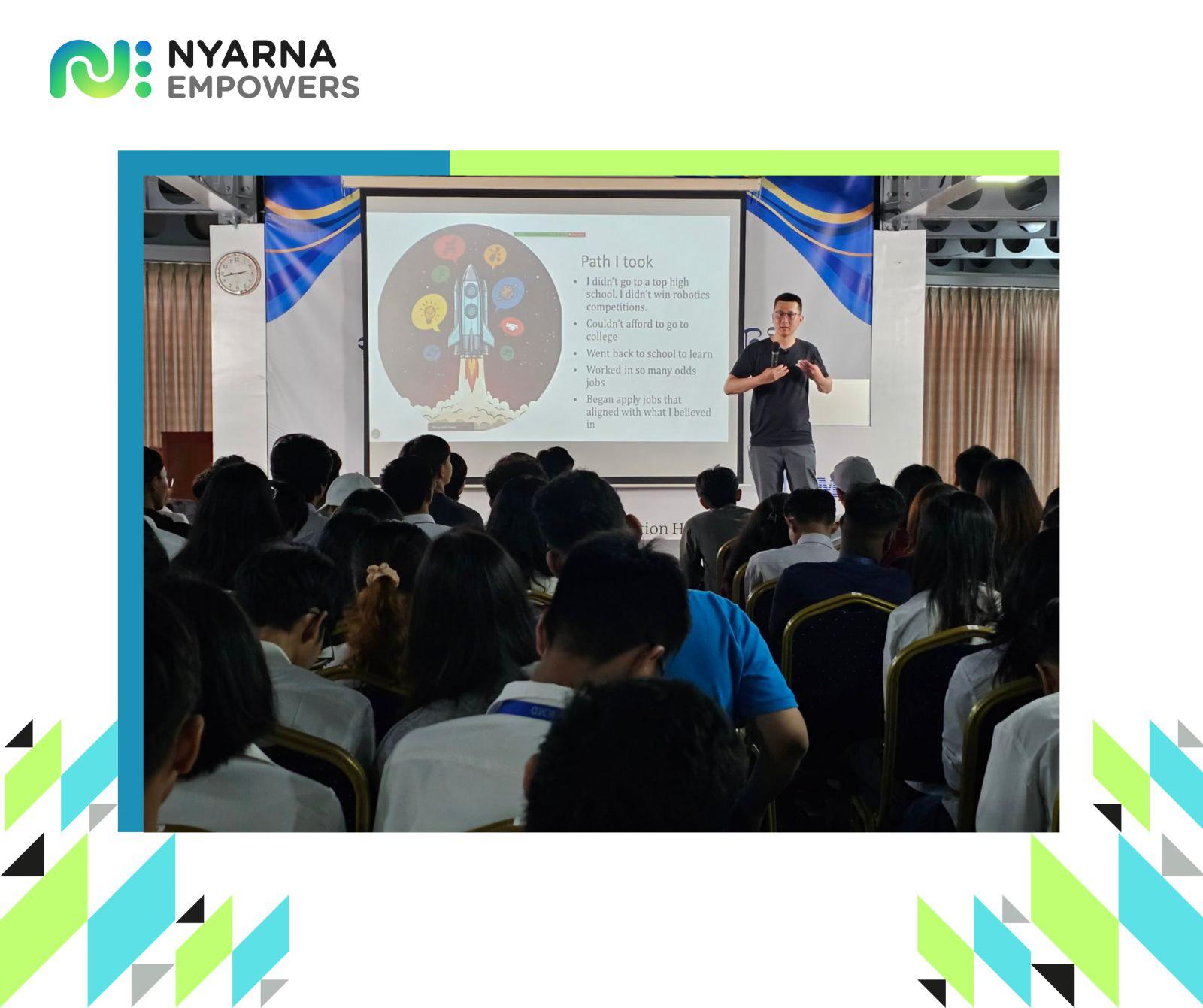 Nyarna Empowers Team